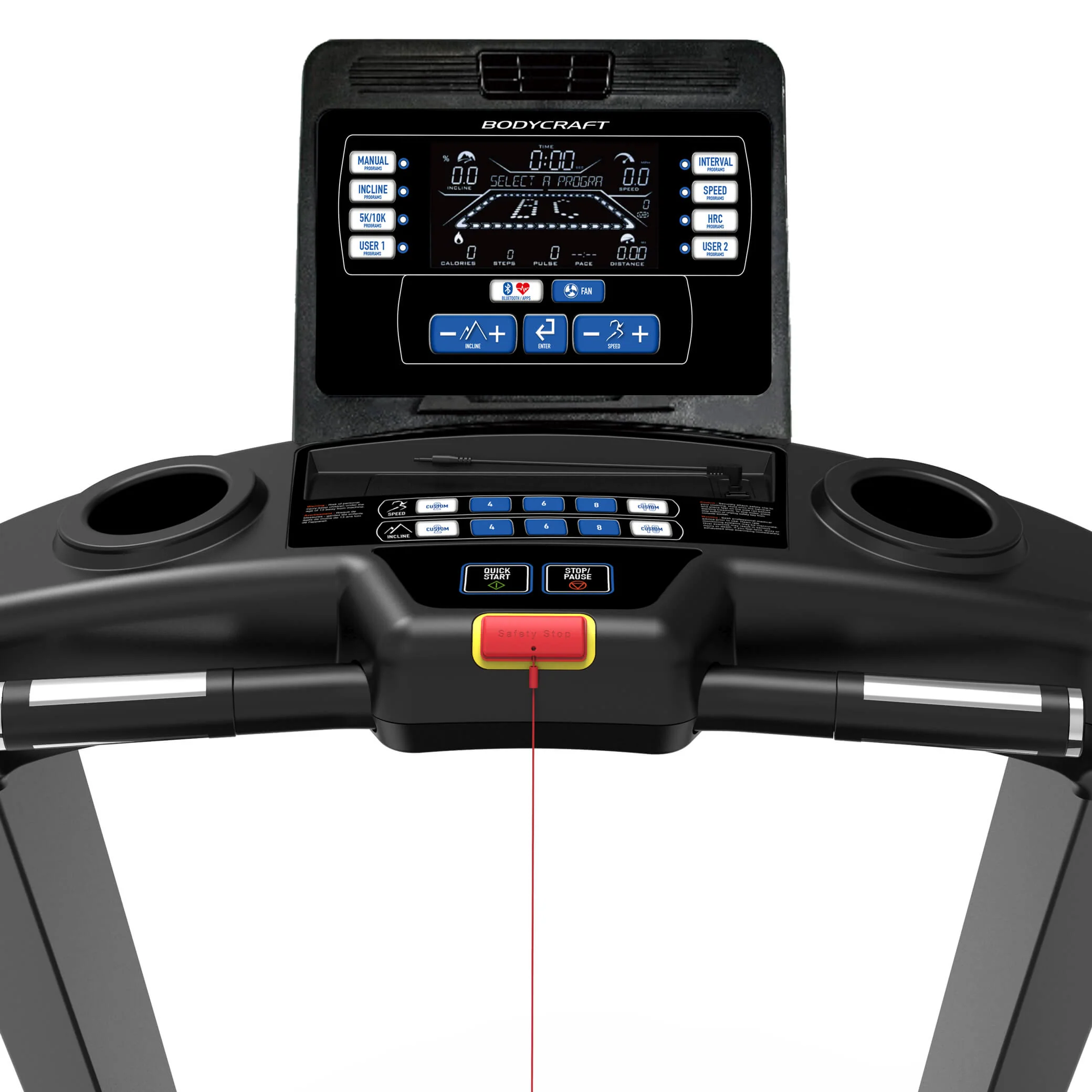 BodyCraft T850 Treadmill - Image 7