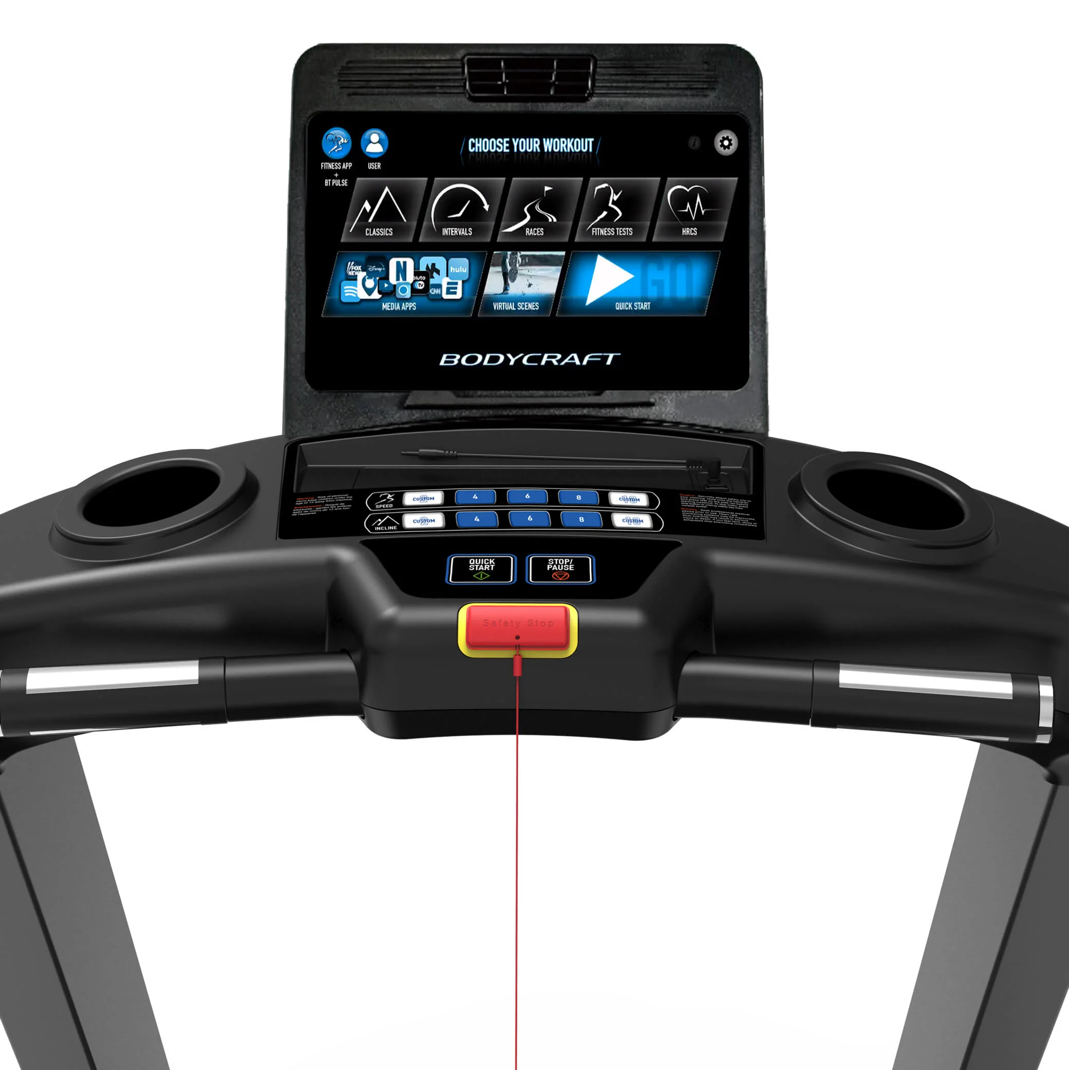 BodyCraft T850 Treadmill - Image 8