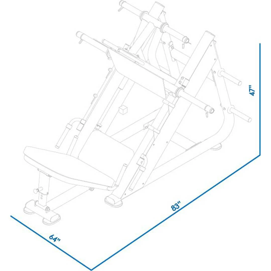 BodyKore Signature Series 45 Degree Leg Press (G277) - Image 8