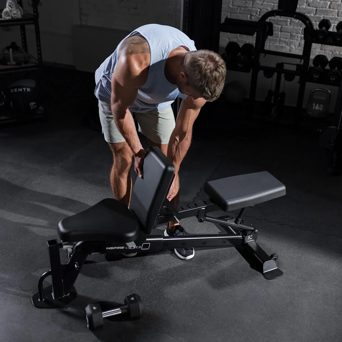 Inspire FID7 Pro Adjustable Bench - Image 11