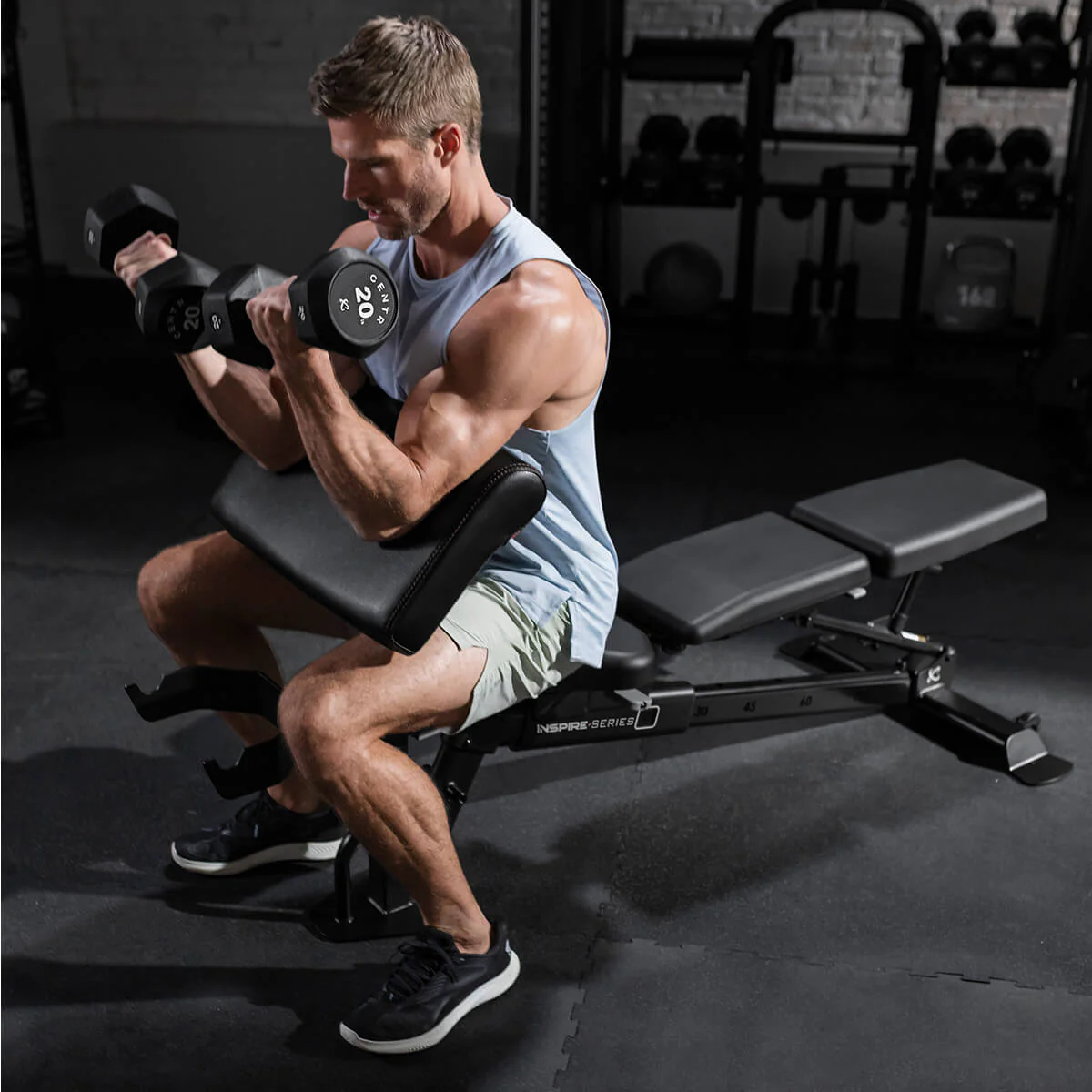 Inspire FID7 Pro Adjustable Bench - Image 12