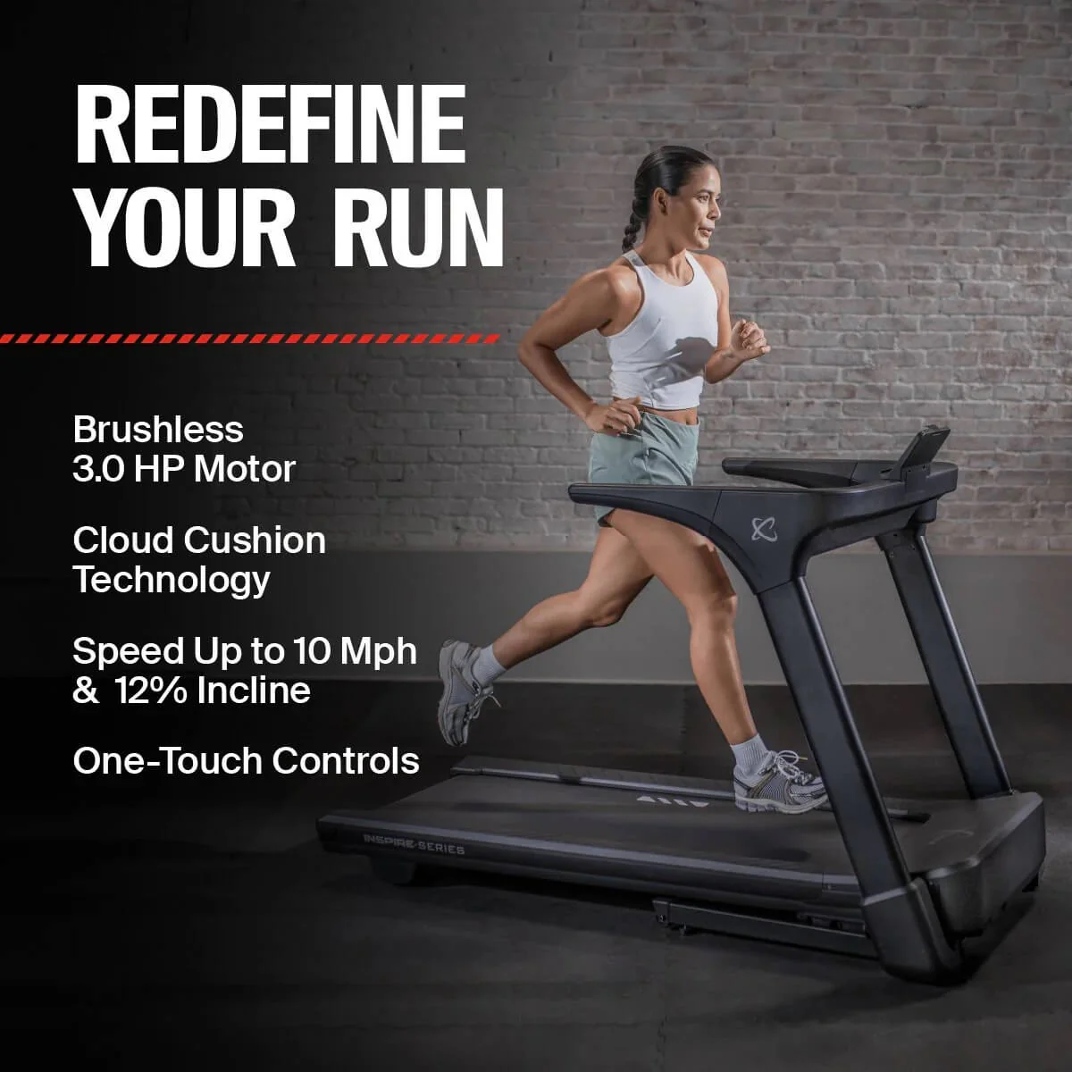 Inspire Series T4 Treadmill - Image 6