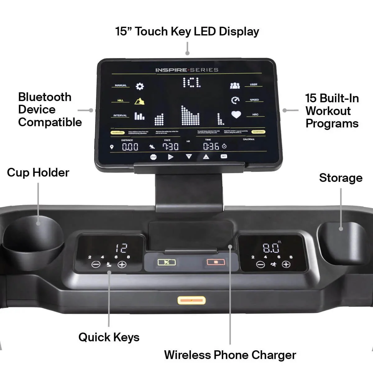 Inspire Series T5 Treadmill - Image 5