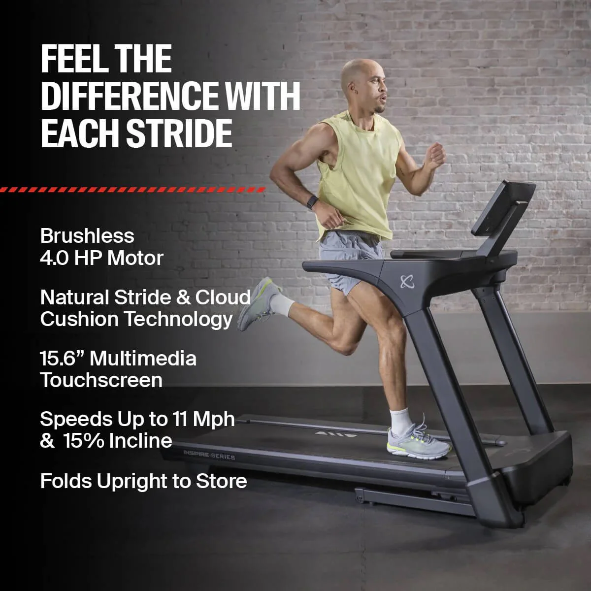 Inspire Series T5S Treadmill - Image 11