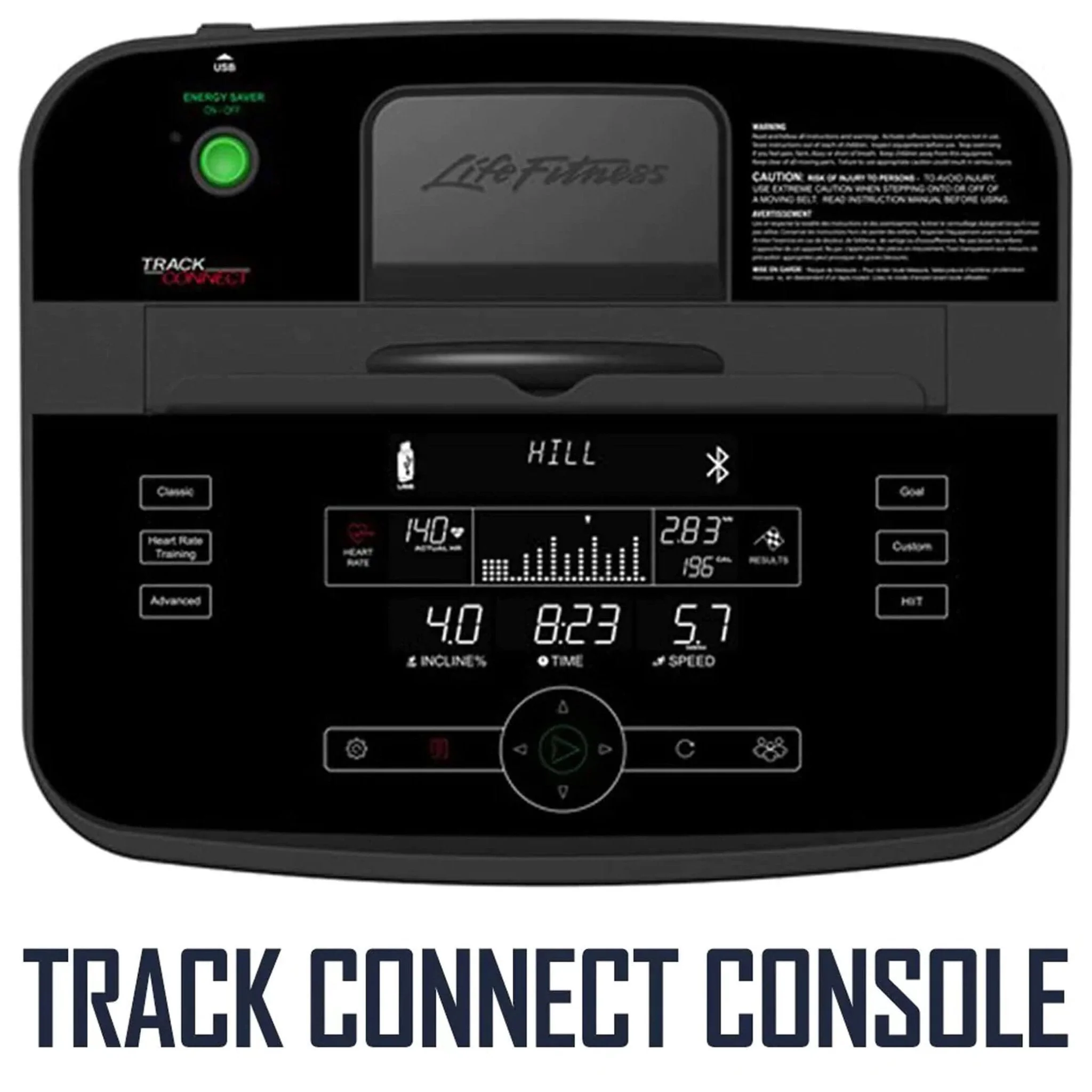 Life Fitness F3 Folding Treadmill - Image 5