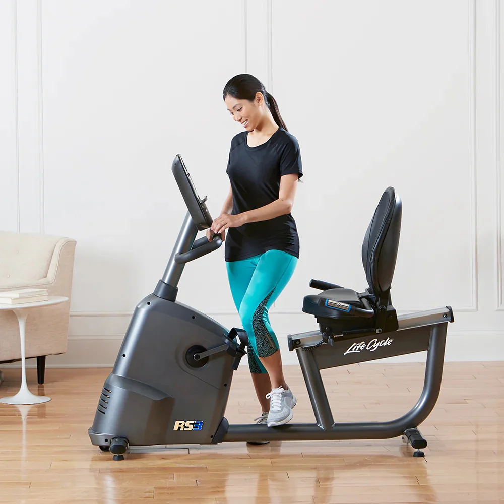 Life Fitness RS3 Lifecycle Recumbent Exercise Bike - Image 7