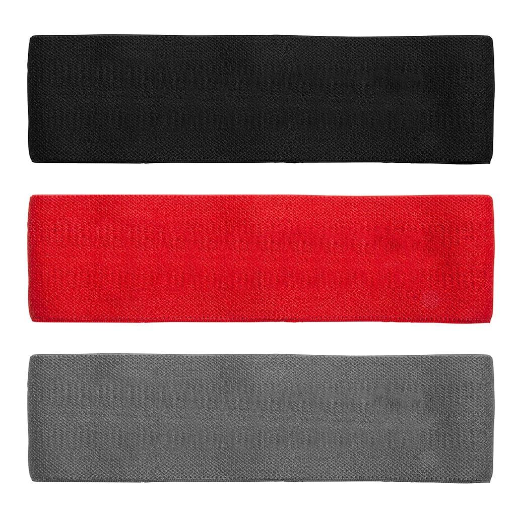 Lift Tech Fitness Comp Resistance Bands - Red - Black - Gray - Image 2