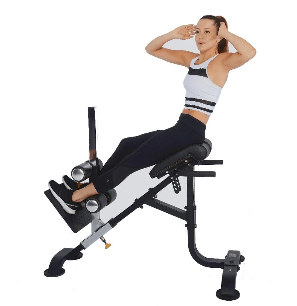 Powertec Dual Hyperextension / Crunch - Image 4