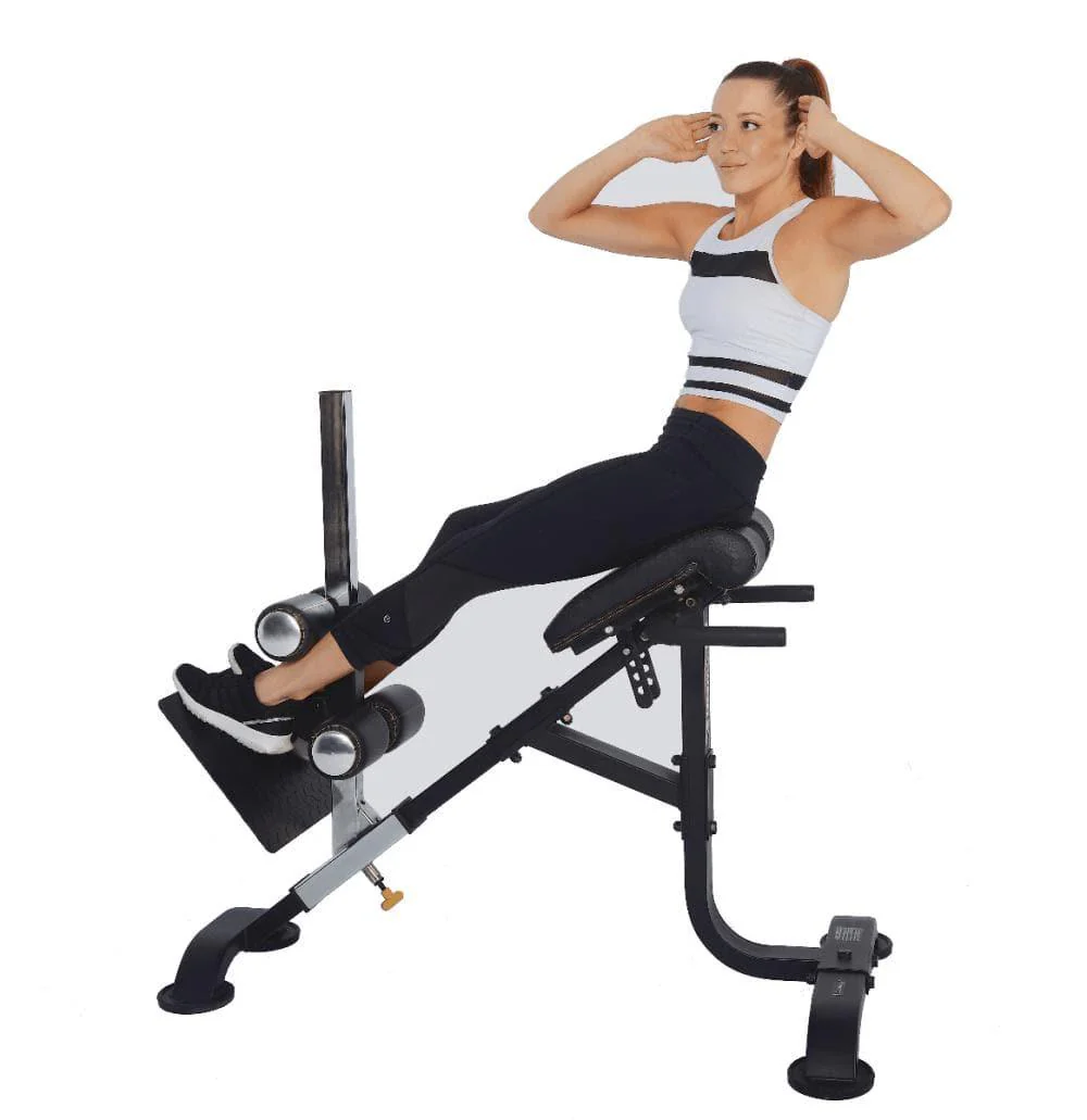 Powertec Dual Hyperextension / Crunch - Image 5