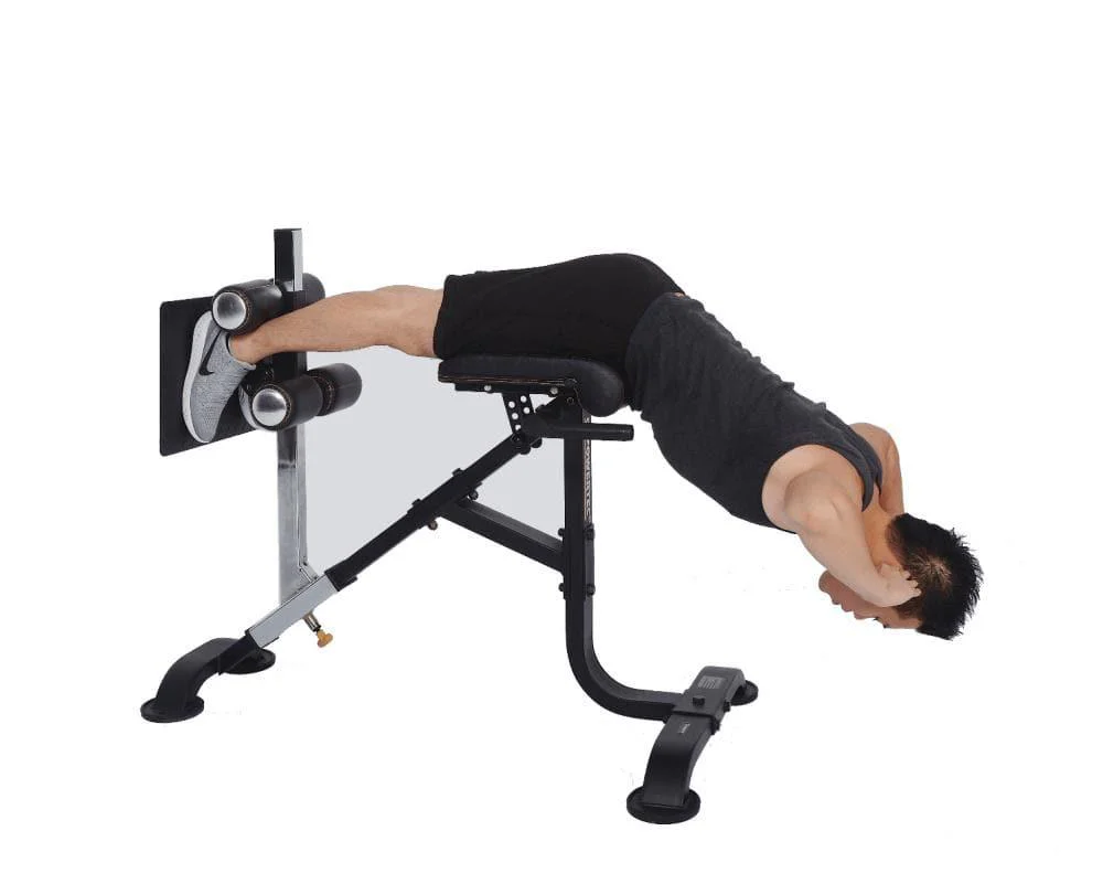 Powertec Dual Hyperextension / Crunch - Image 6