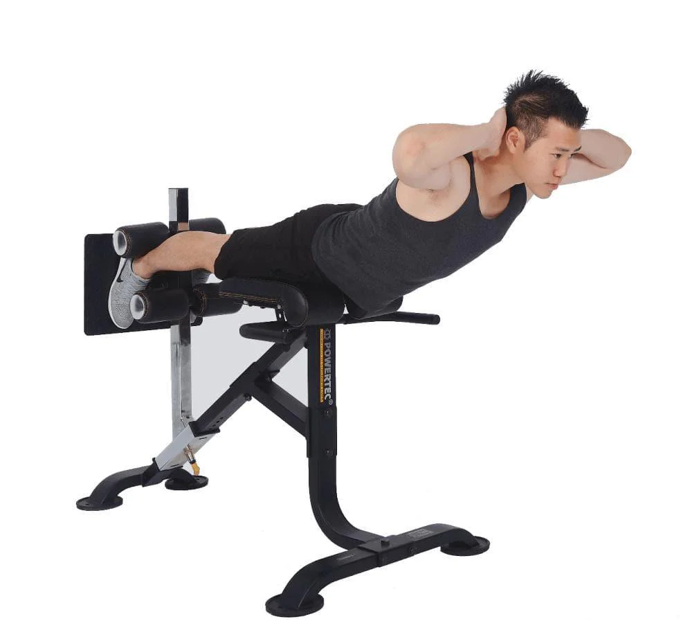 Powertec Dual Hyperextension / Crunch - Image 7