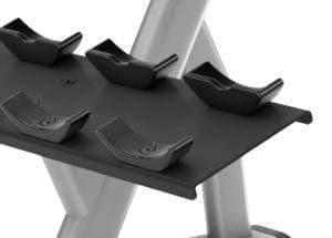 Precor Discovery Series 2-Tier, 10-Pair Dumbbell Rack (DBR0812) - Image 3
