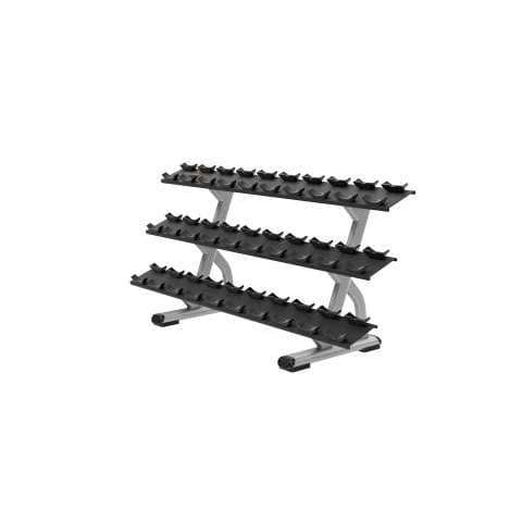 Precor Discovery Series 3 Tier, 15 Pair Dumbbell Rack (DBR0815) - Image 2