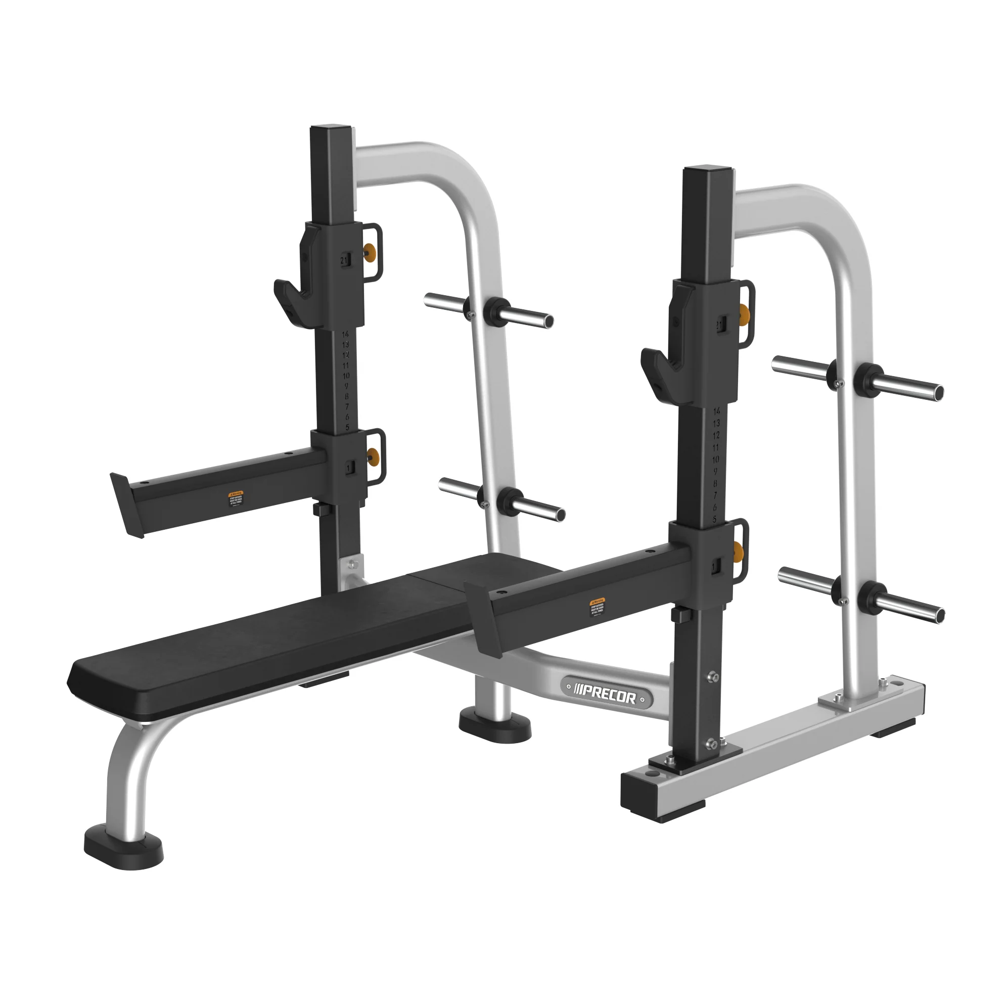Precor Discovery Series Olympic Spotter Bench (DBR412) - Image 2