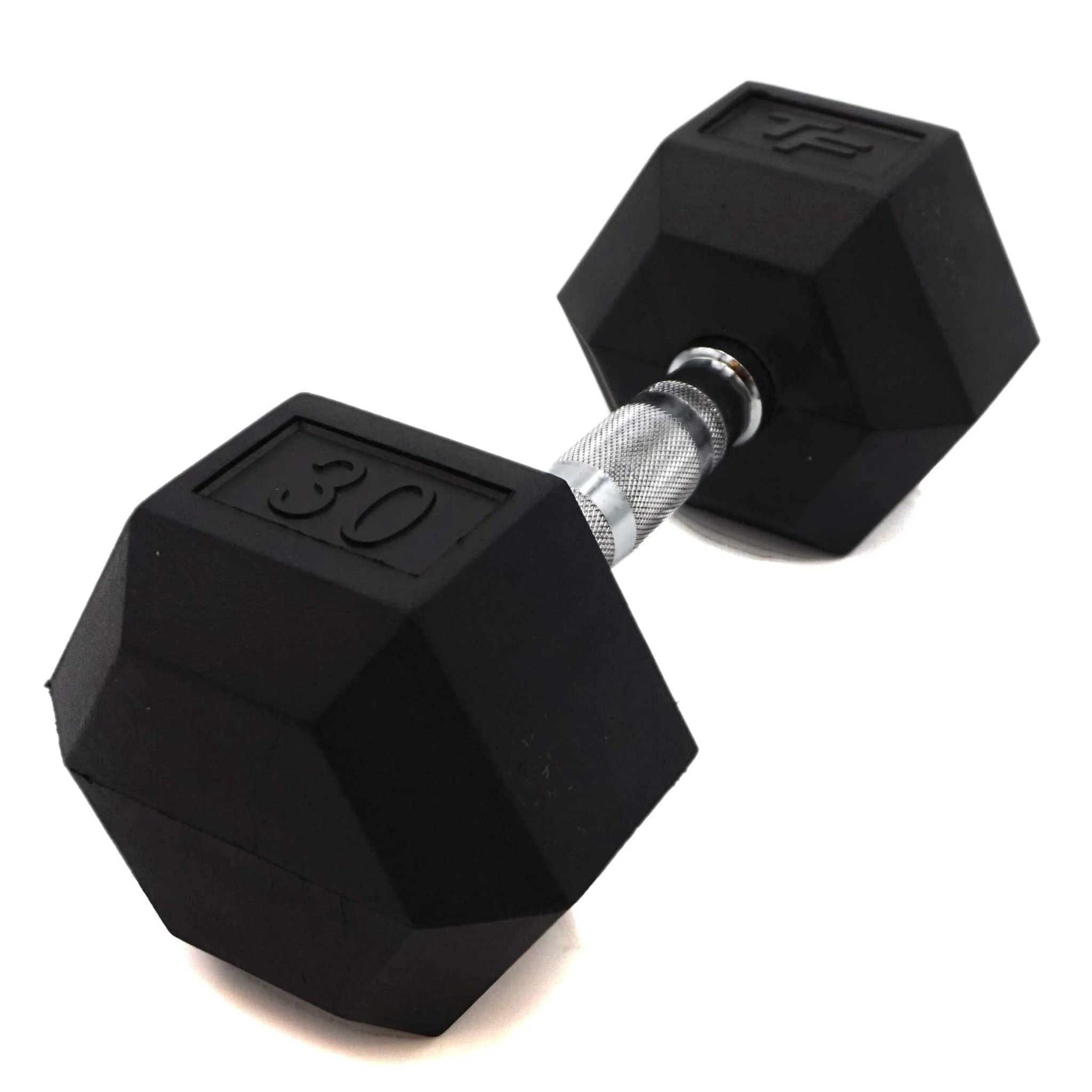 Top Fitness Rubber Hex Dumbbell - Image 11