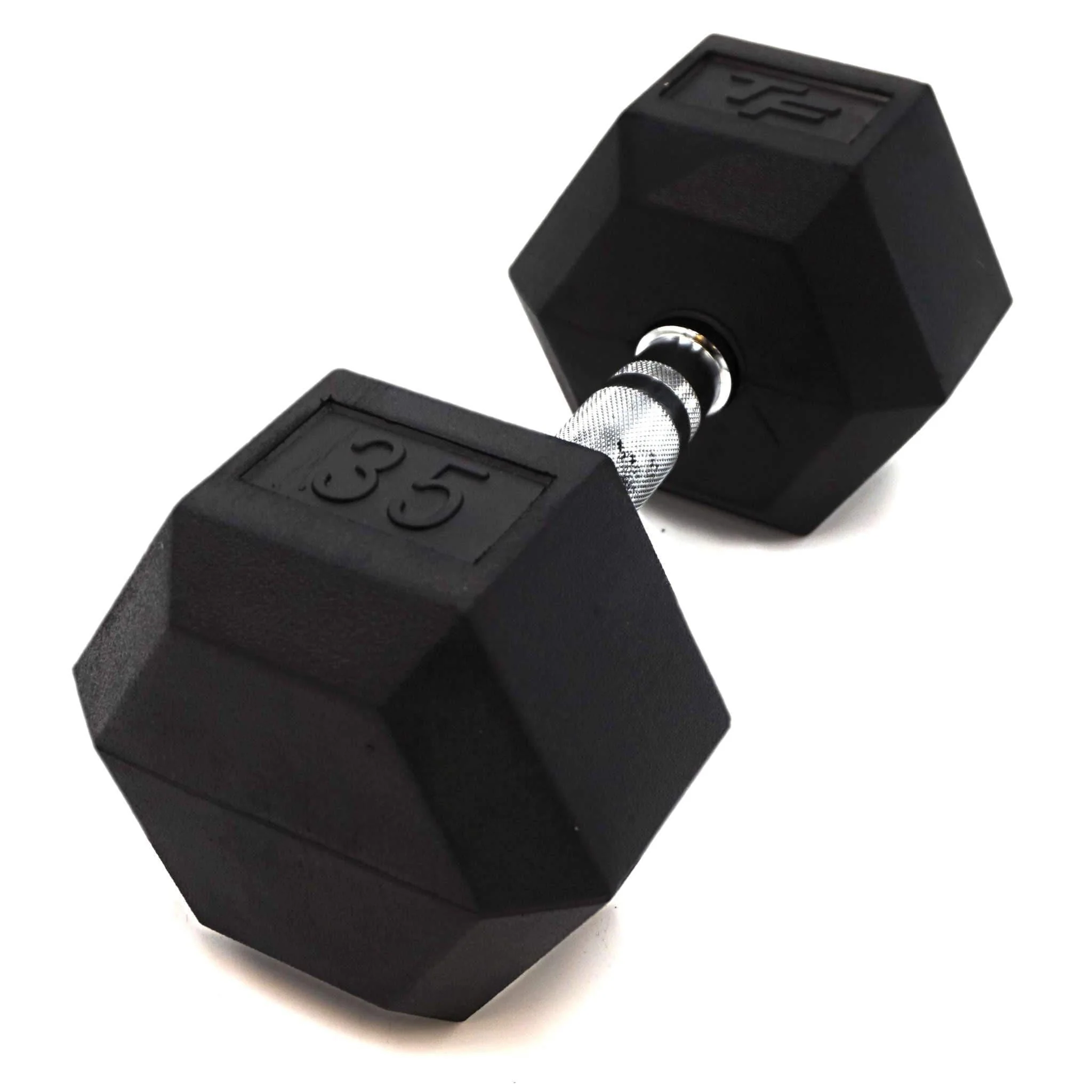 Top Fitness Rubber Hex Dumbbell - Image 12