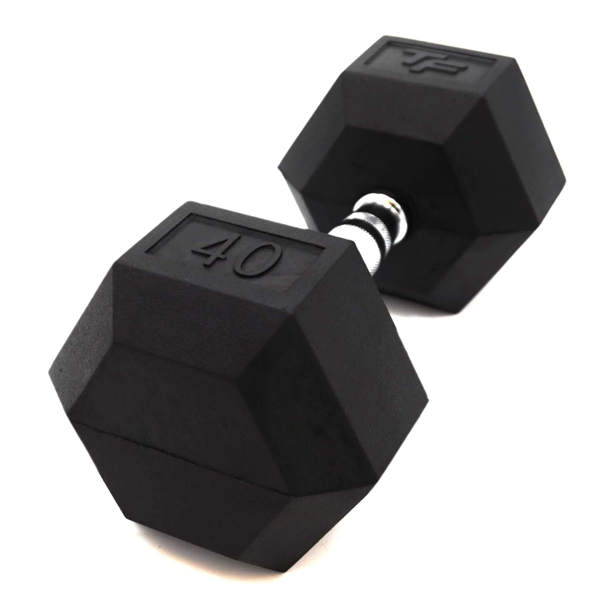 Top Fitness Rubber Hex Dumbbell - Image 13