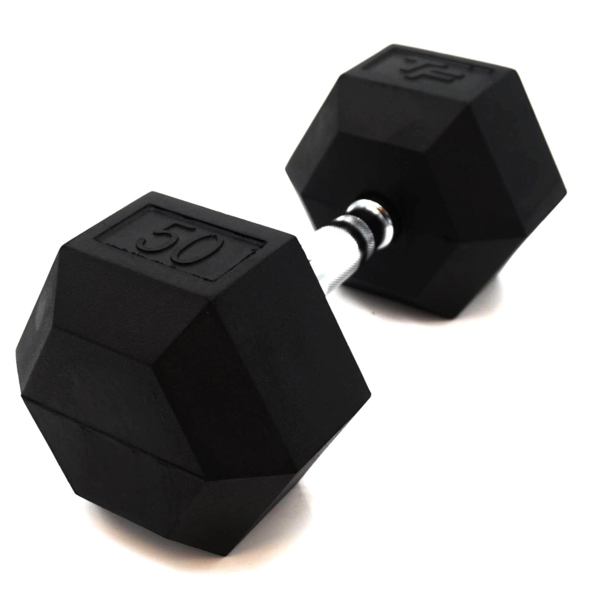 Top Fitness Rubber Hex Dumbbell - Image 15