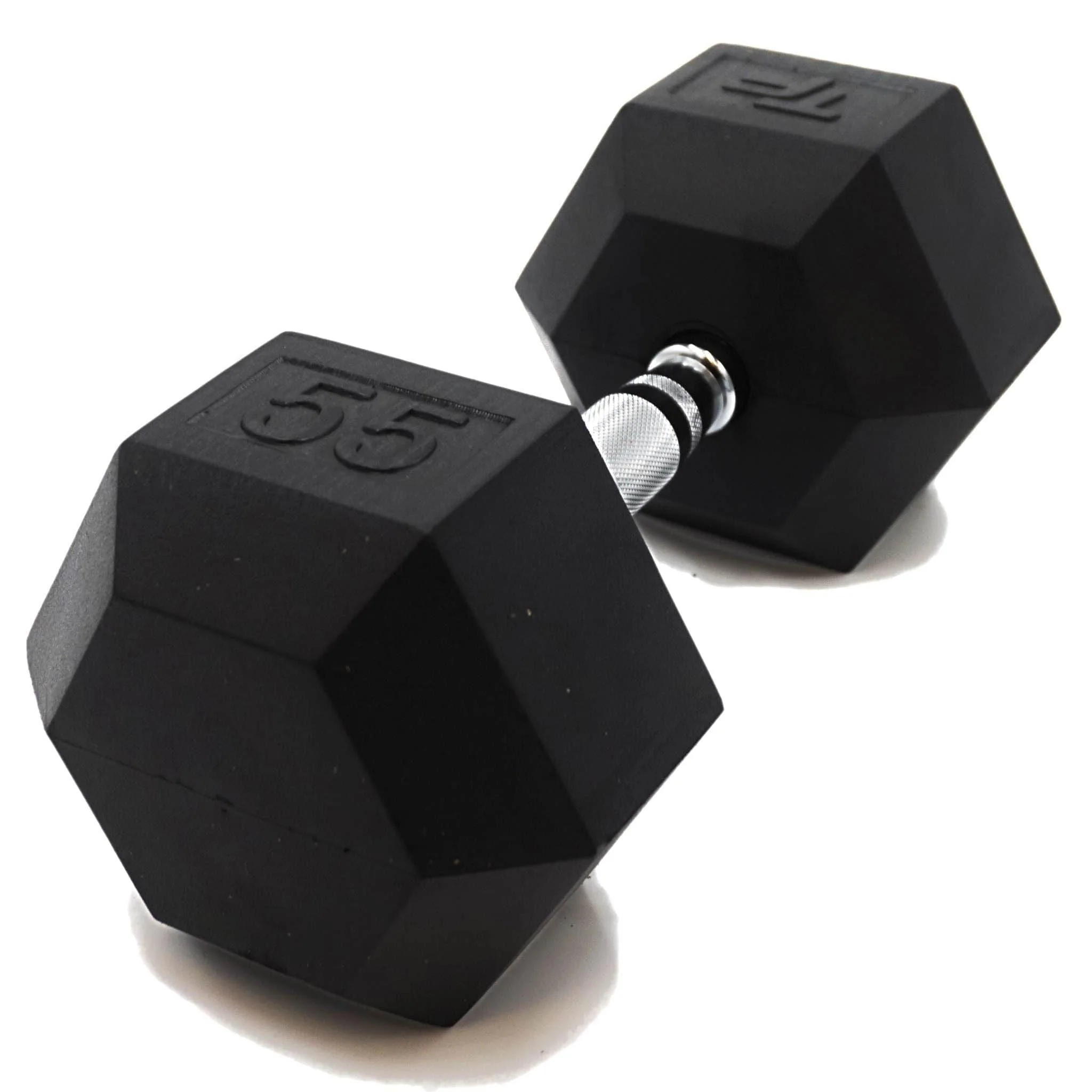 Top Fitness Rubber Hex Dumbbell - Image 16