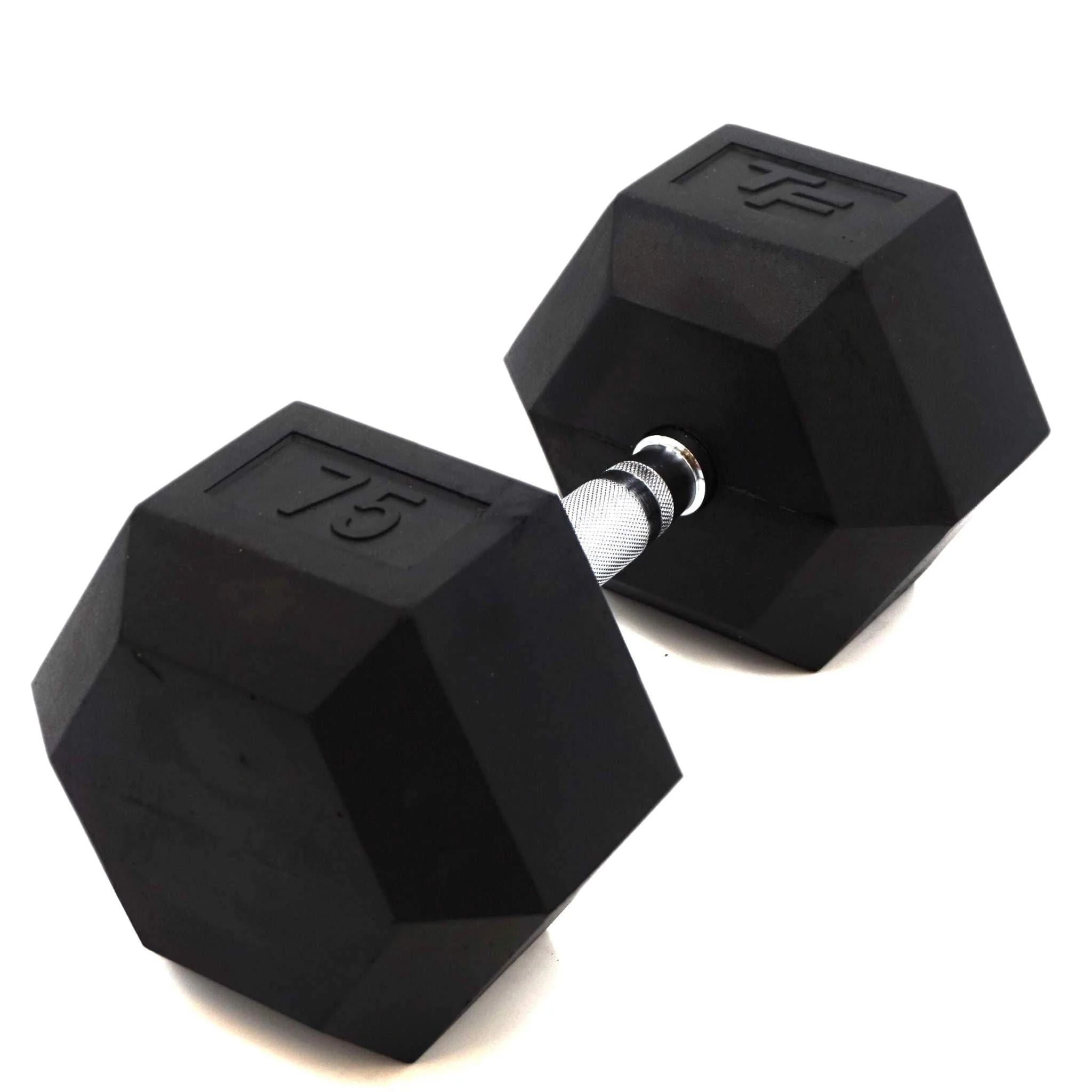 Top Fitness Rubber Hex Dumbbell - Image 20
