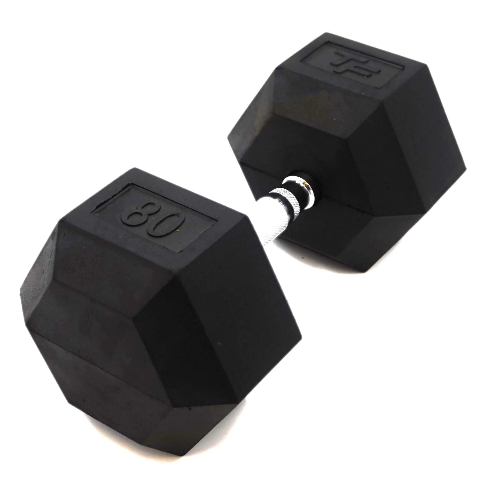 Top Fitness Rubber Hex Dumbbell - Image 21