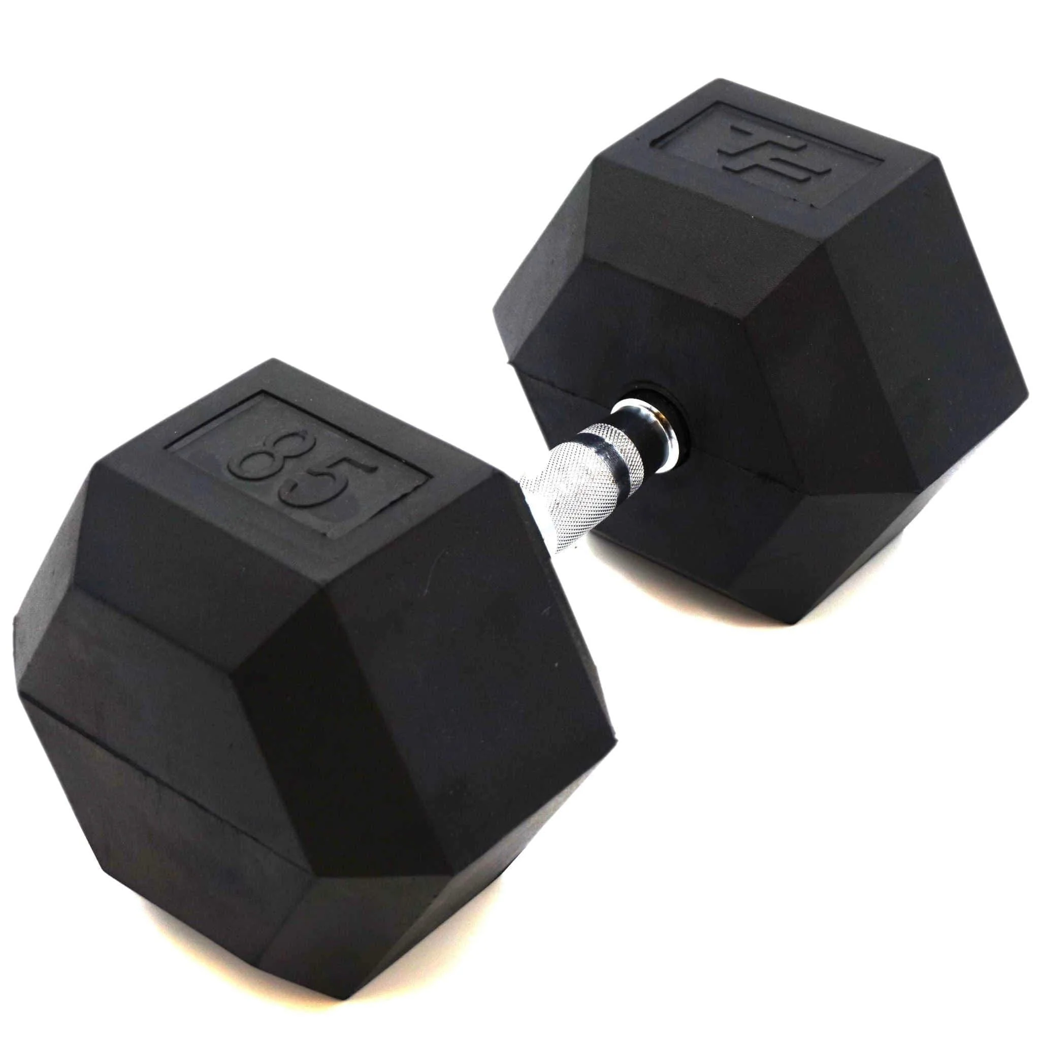 Top Fitness Rubber Hex Dumbbell - Image 22