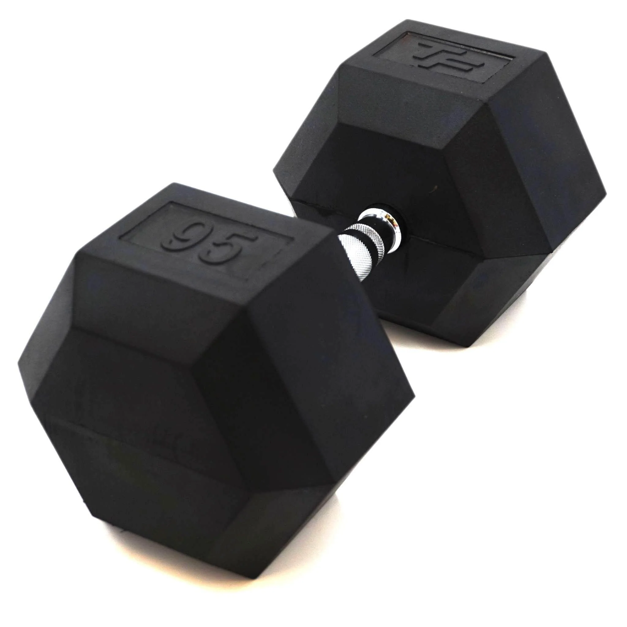 Top Fitness Rubber Hex Dumbbell - Image 24