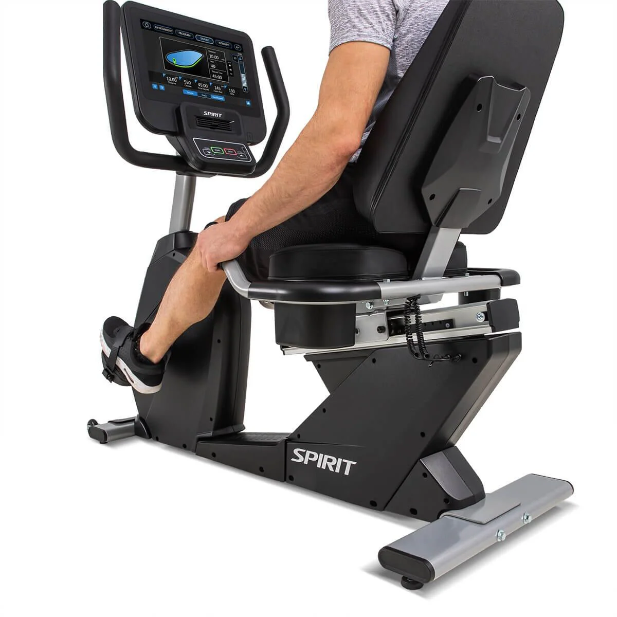 Spirit Fitness CR800ENT Recumbent Bike - Image 19