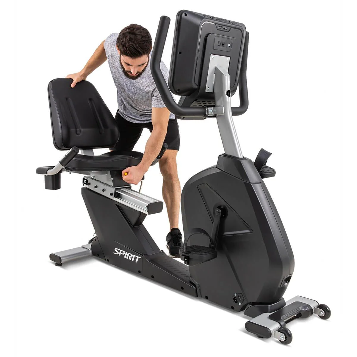Spirit Fitness CR800ENT Recumbent Bike - Image 22