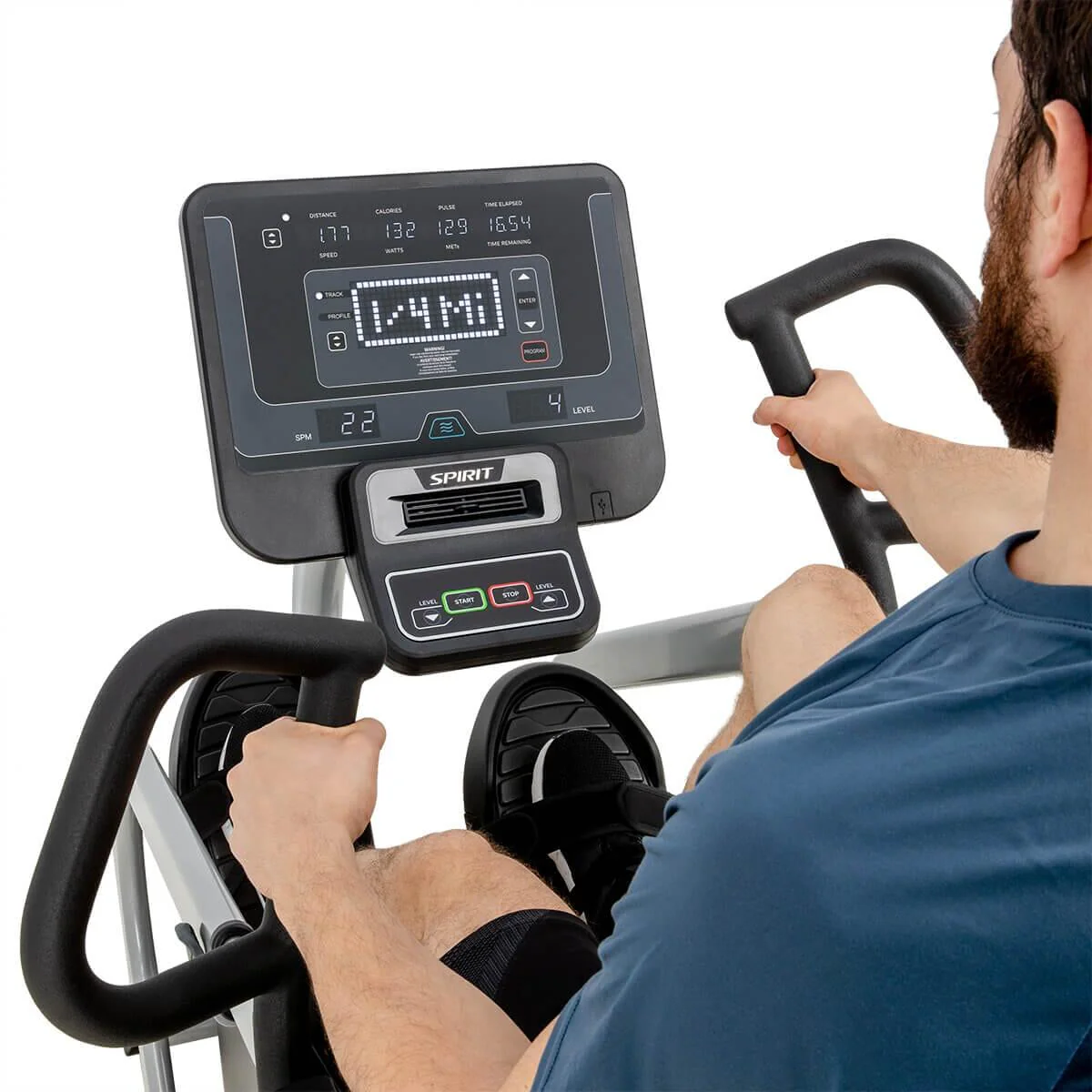 Spirit Fitness CRS800S Recumbent Stepper - Image 37