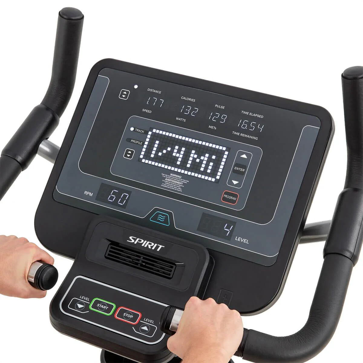 Spirit Fitness CU800 Upright Bike - Image 8