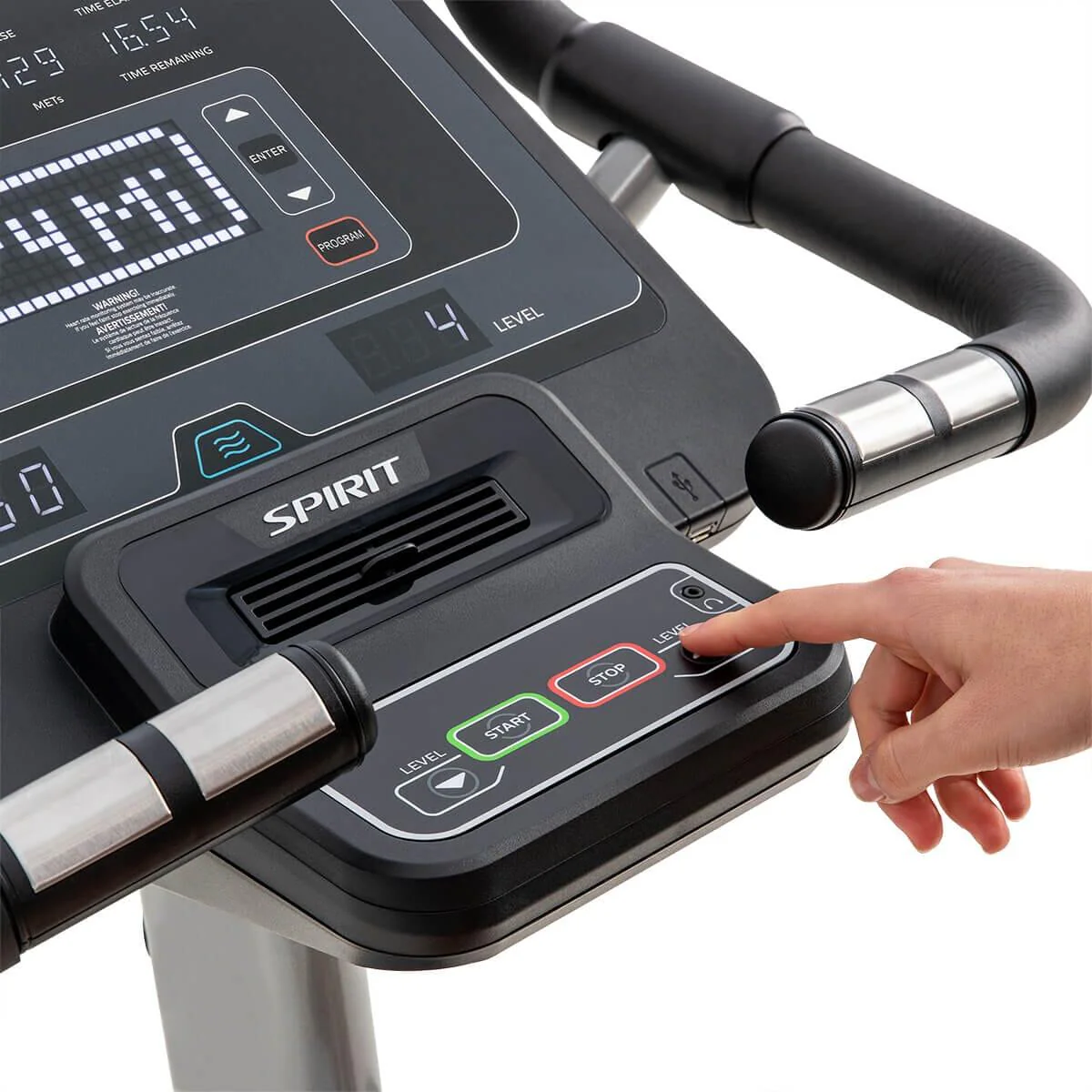 Spirit Fitness CU800 Upright Bike - Image 9