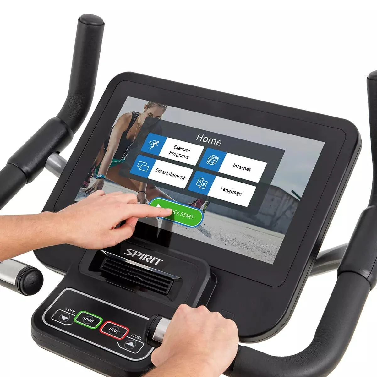 Spirit Fitness CU800ENT Upright Bike - Image 8