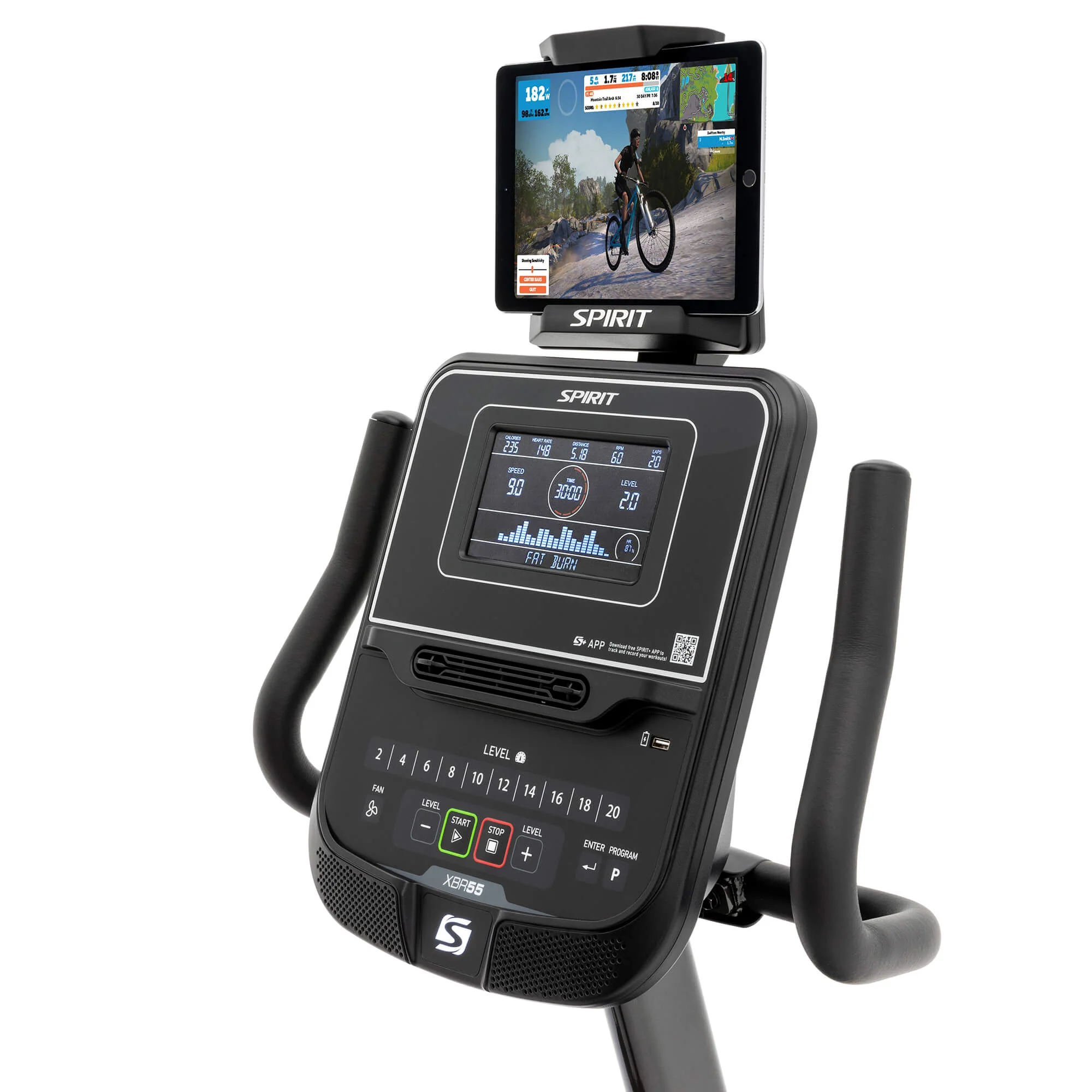 Spirit Fitness XBR55 Recumbent Bike - Image 11
