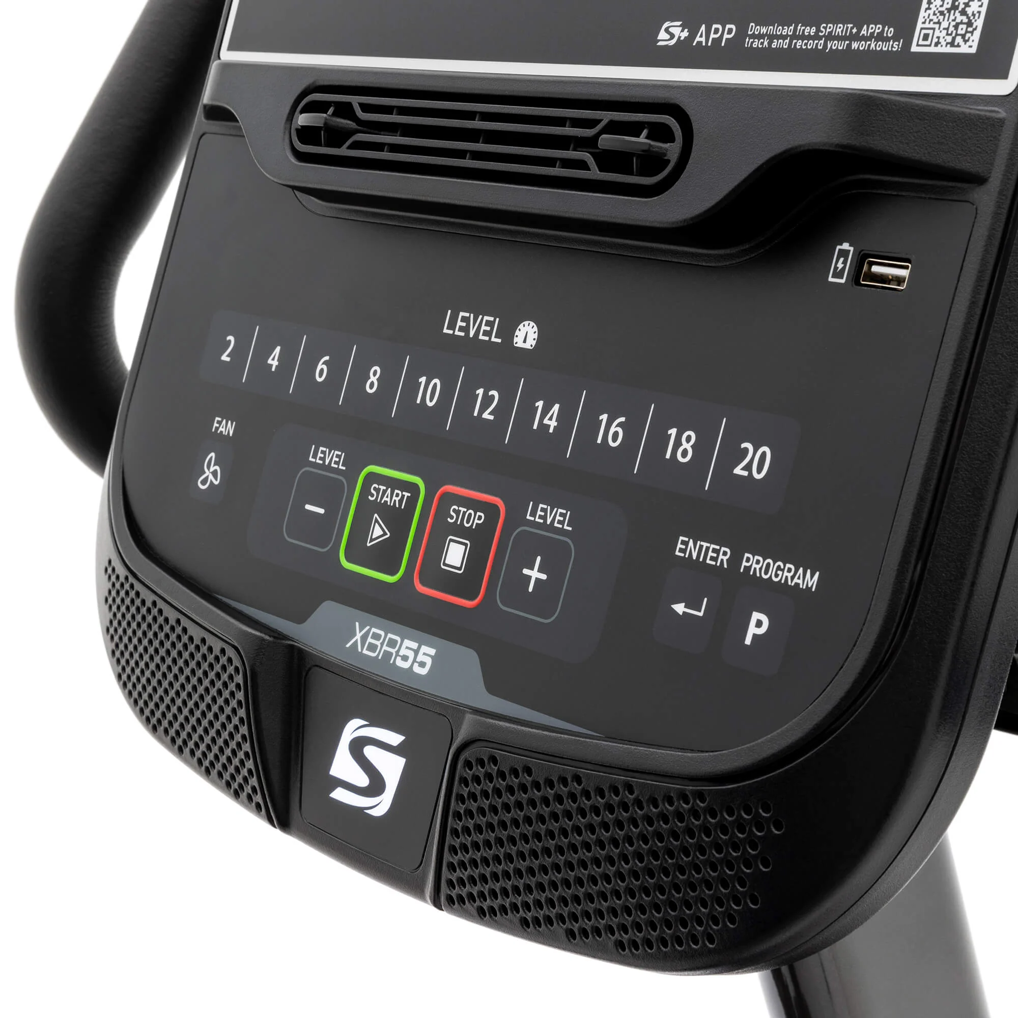 Spirit Fitness XBR55 Recumbent Bike - Image 12