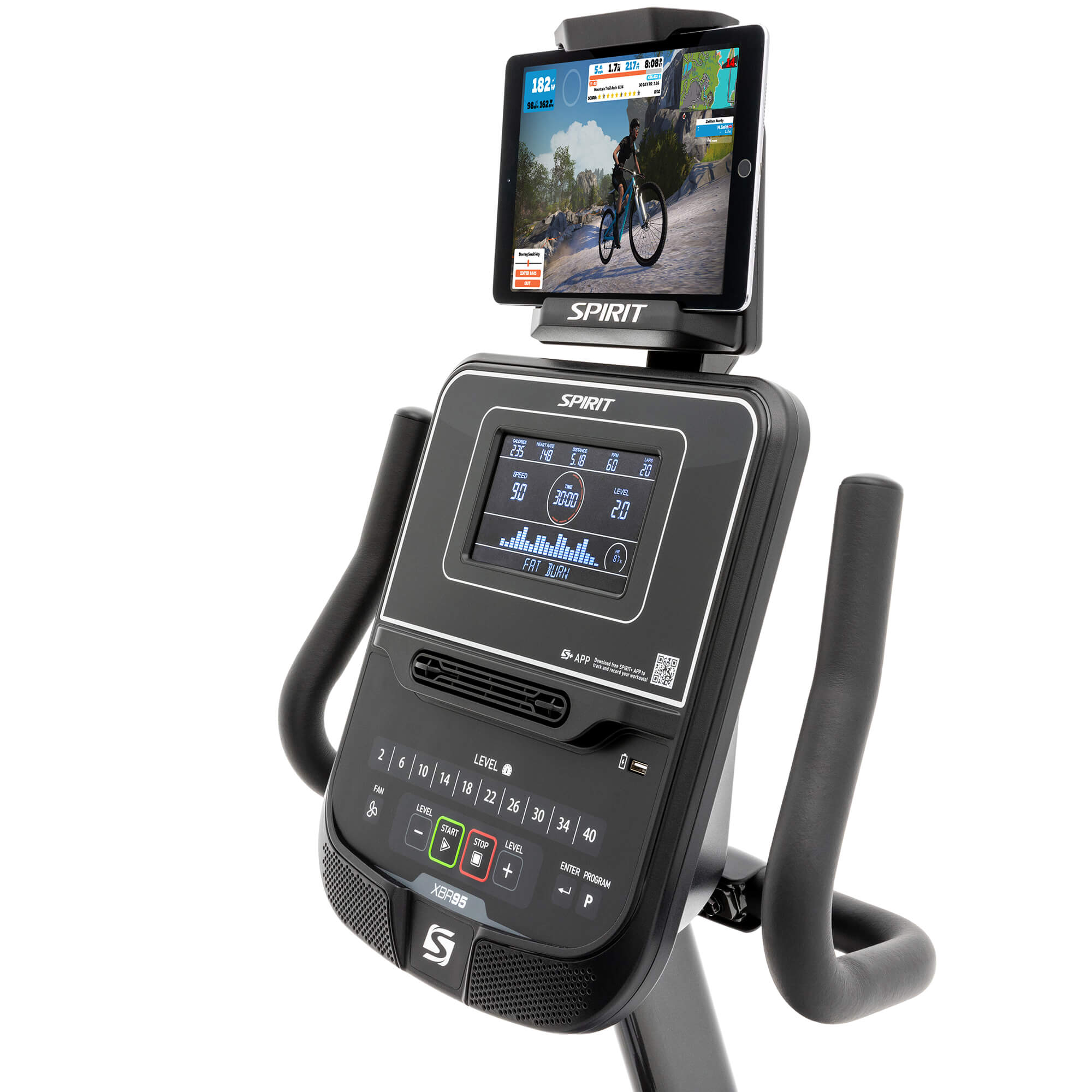Spirit Fitness XBR95 Recumbent Bike - Image 10
