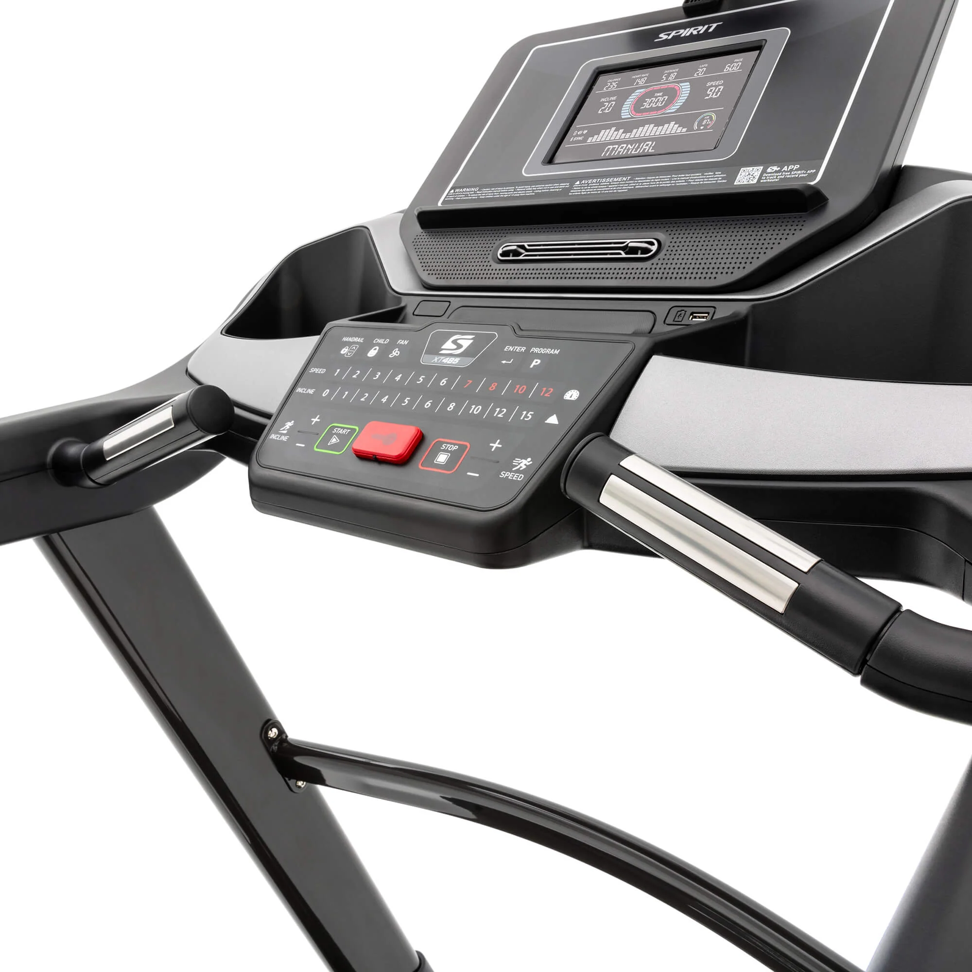Spirit Fitness XT485 Treadmill - Image 11