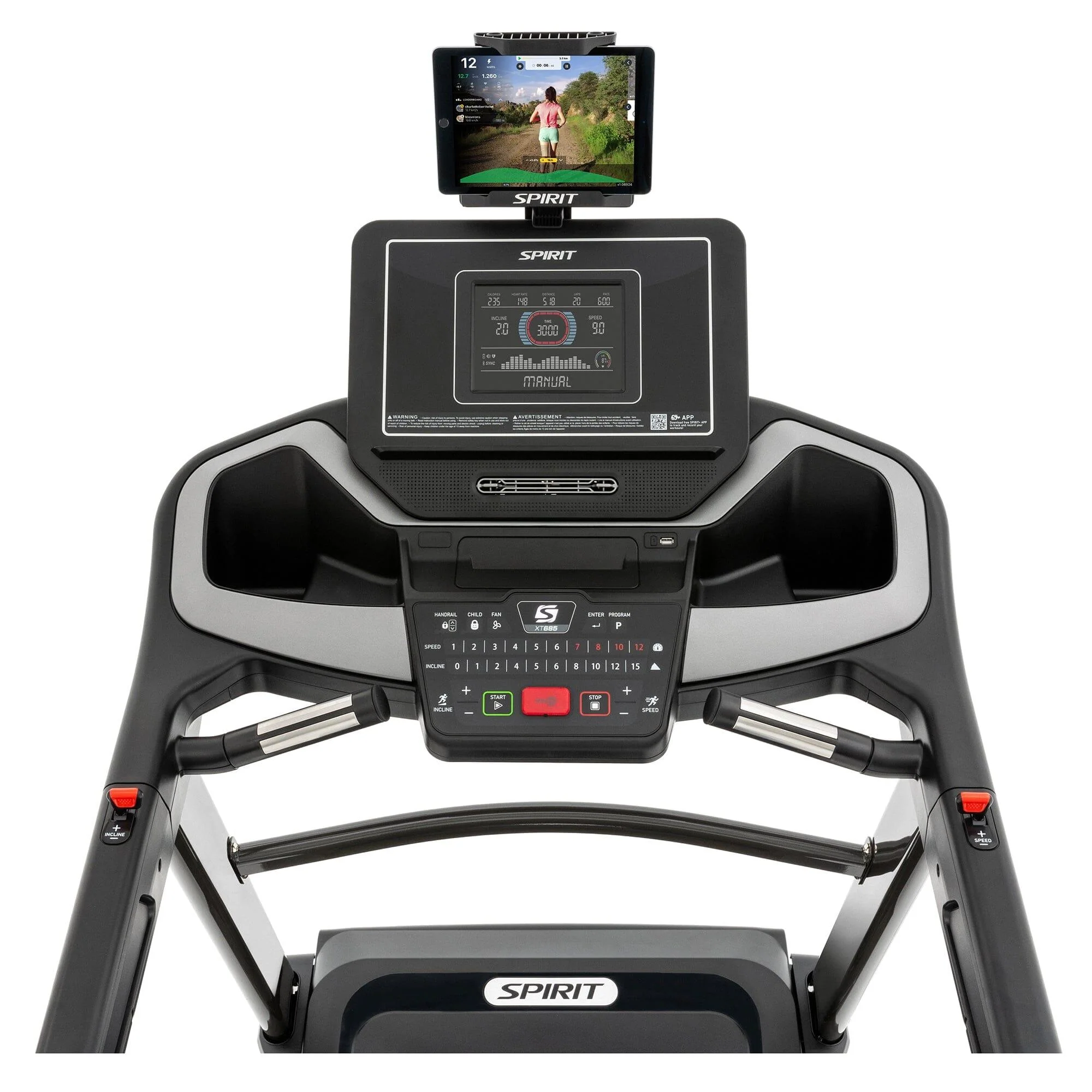Spirit Fitness XT685 Treadmill - Image 10