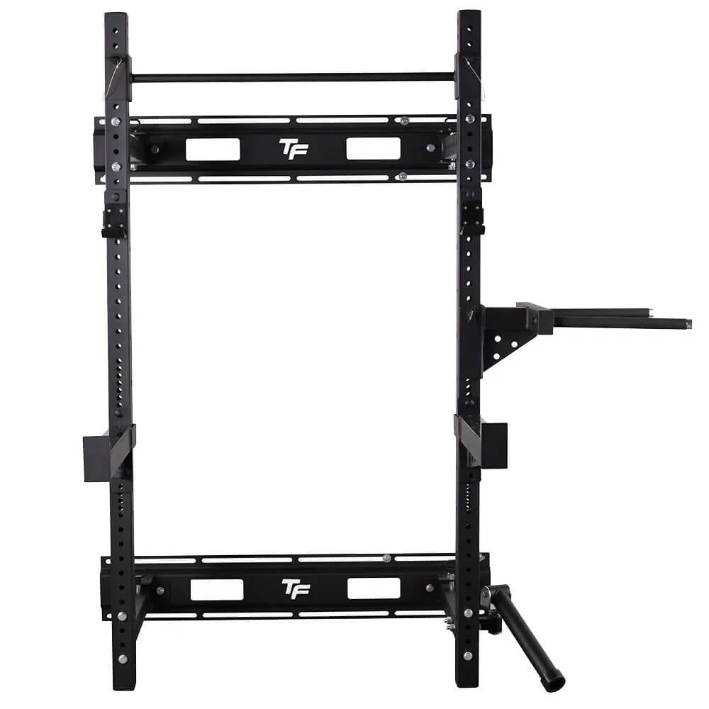 Top Fitness Folding Half Rack - Image 2