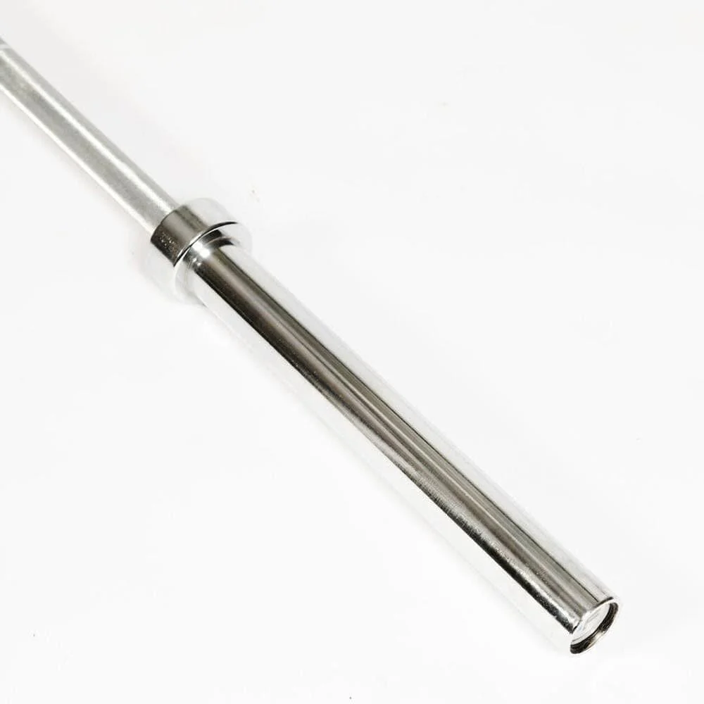 Top Fitness Olympic Bar 7ft - 1000lb Capacity (Chrome) - Image 4