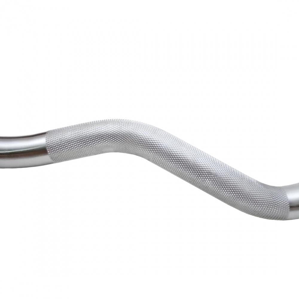 Top Fitness Olympic EZ Curl Bar - Image 2