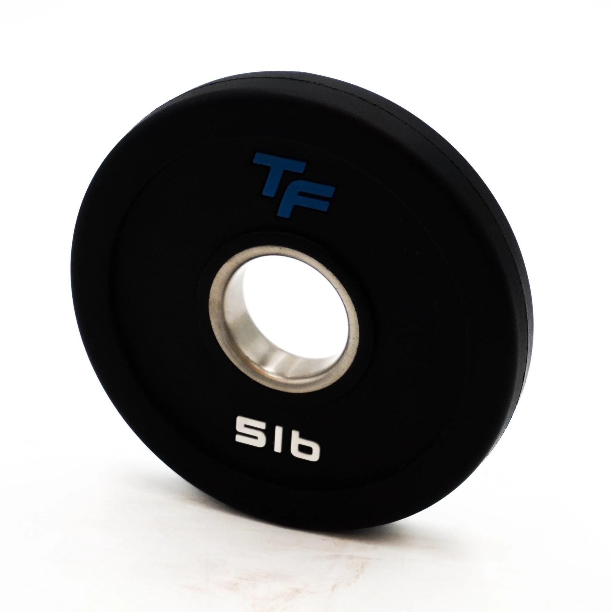 Top Fitness Olympic Urethane Grip Plate - Image 3