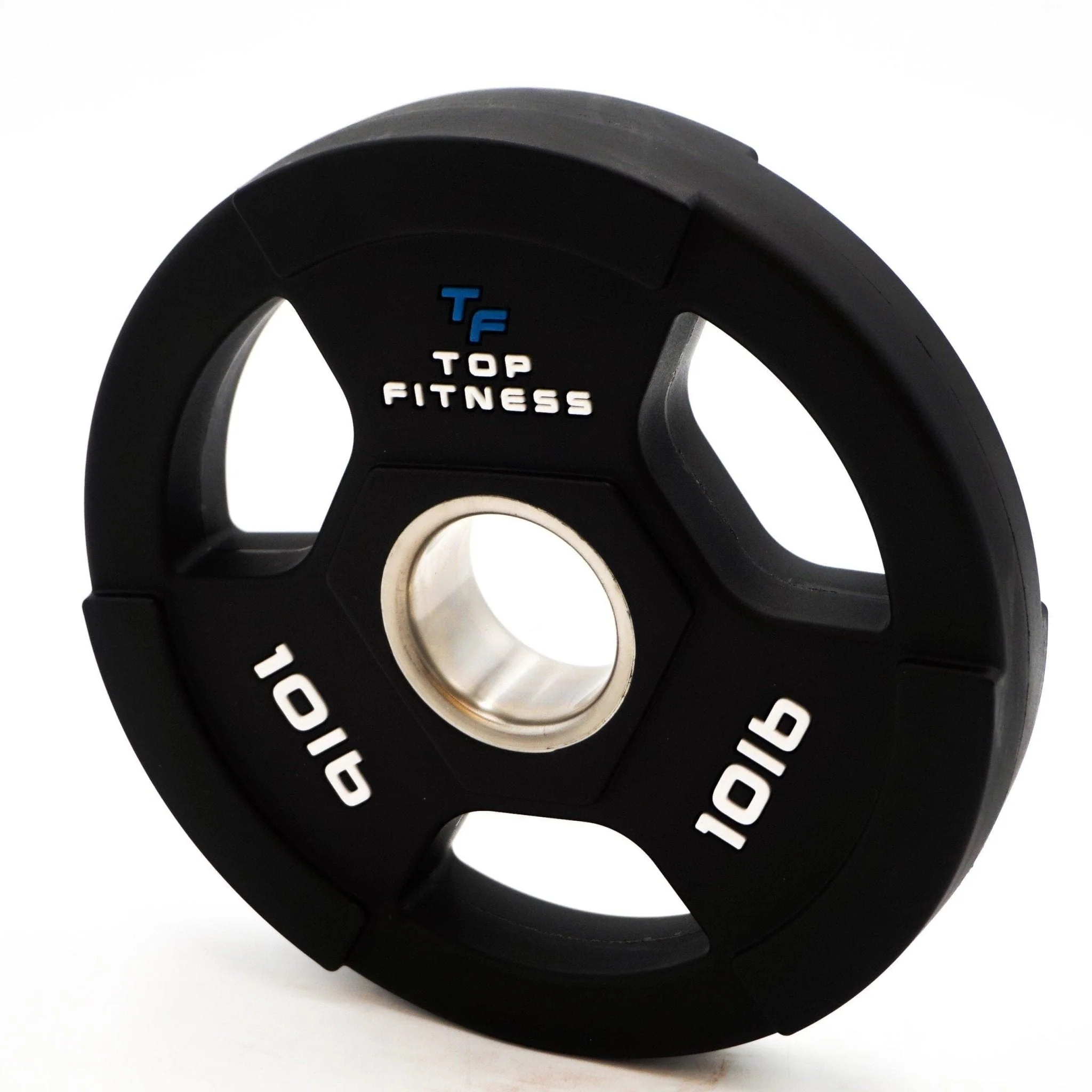 Top Fitness Olympic Urethane Grip Plate - Image 4