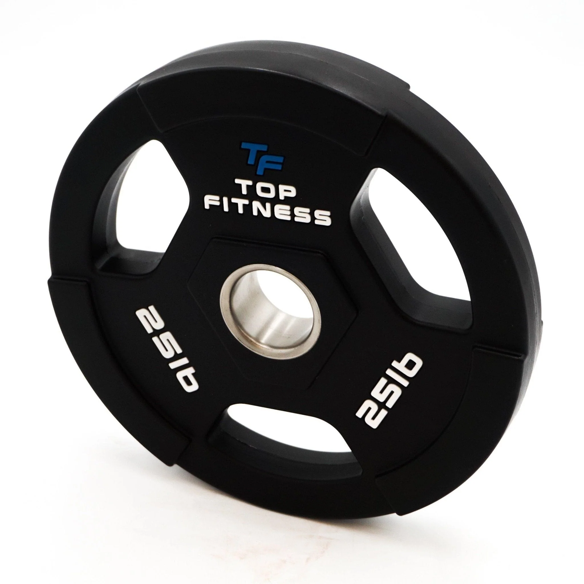 Top Fitness Olympic Urethane Grip Plate - Image 5
